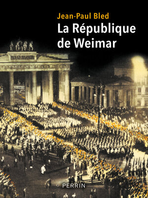 cover image of La République de Weimar